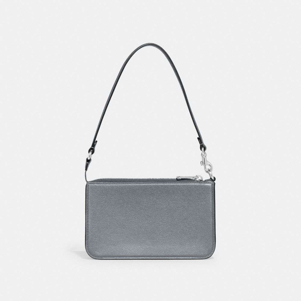 Grey Blue Coach With Signature Men Pouches | SG_CH52996