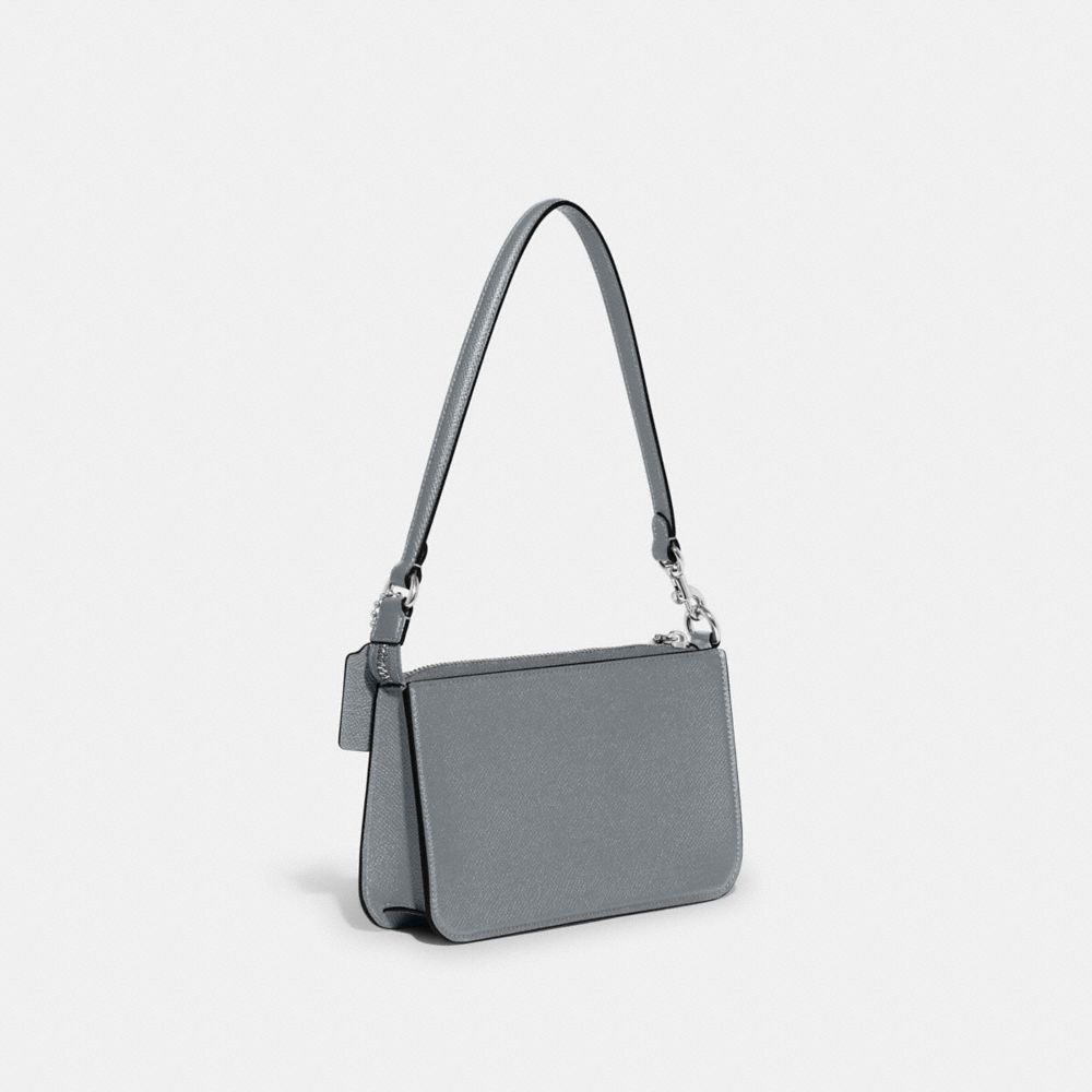 Grey Blue Coach With Signature Men Pouches | SG_CH52996