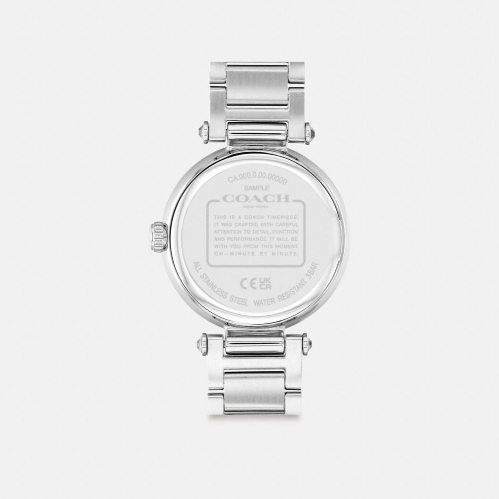 Grey Coach Cary 34 Mm Stainless Steel Women Watches | SG_CH70442