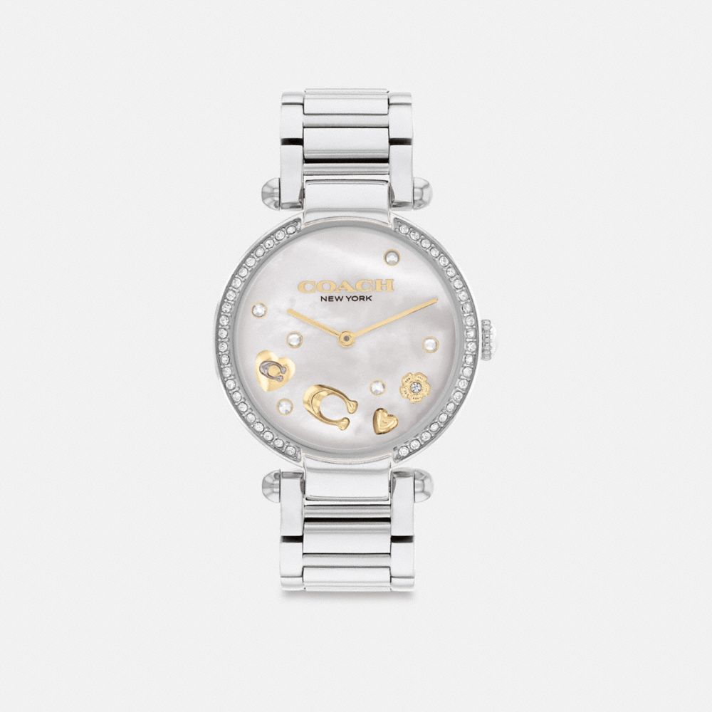 Grey Coach Cary 34 Mm Stainless Steel Women Watches | SG_CH69996