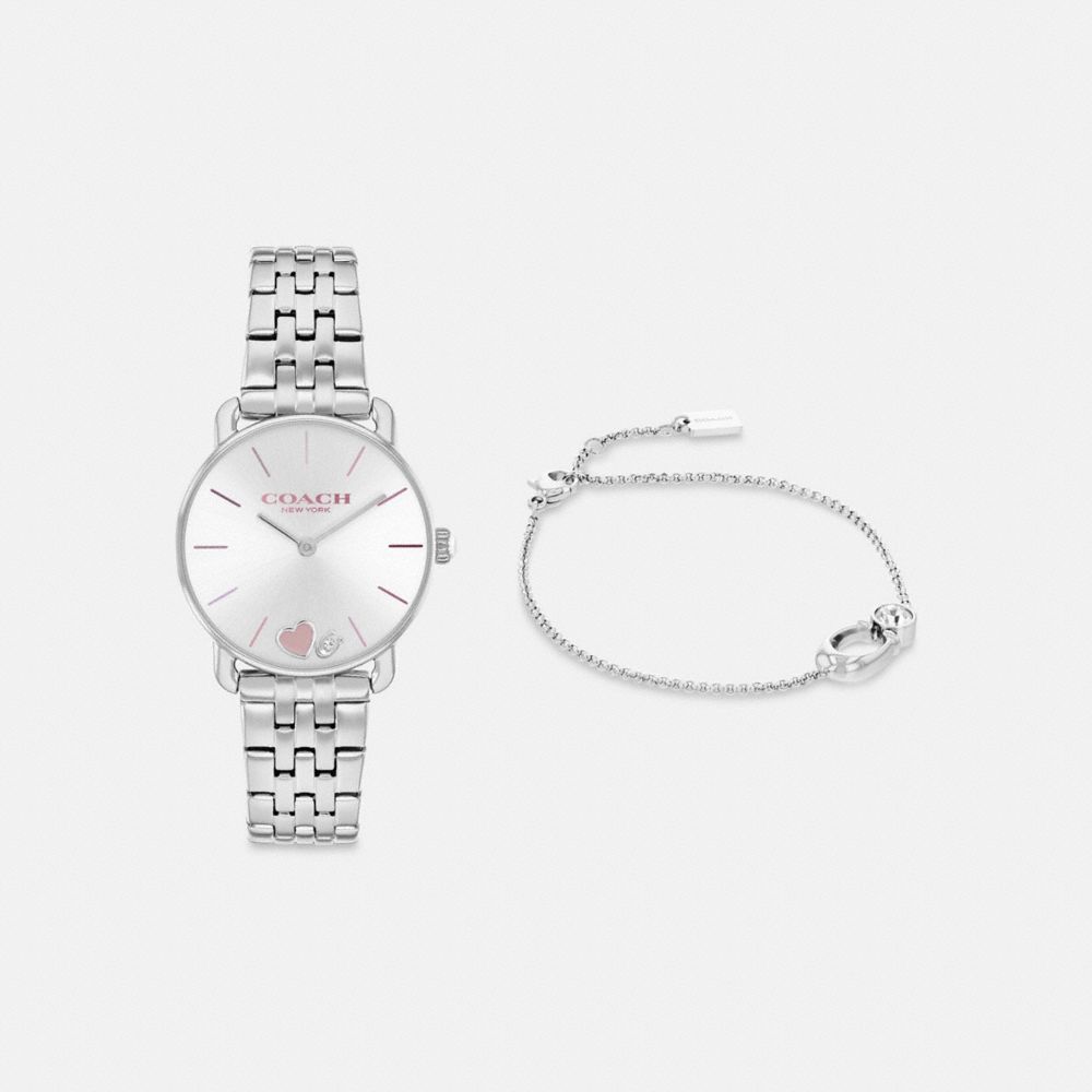 Grey Coach Elliot Gift Set 28 Mm Stainless Steel Women Watches | SG_CH63363