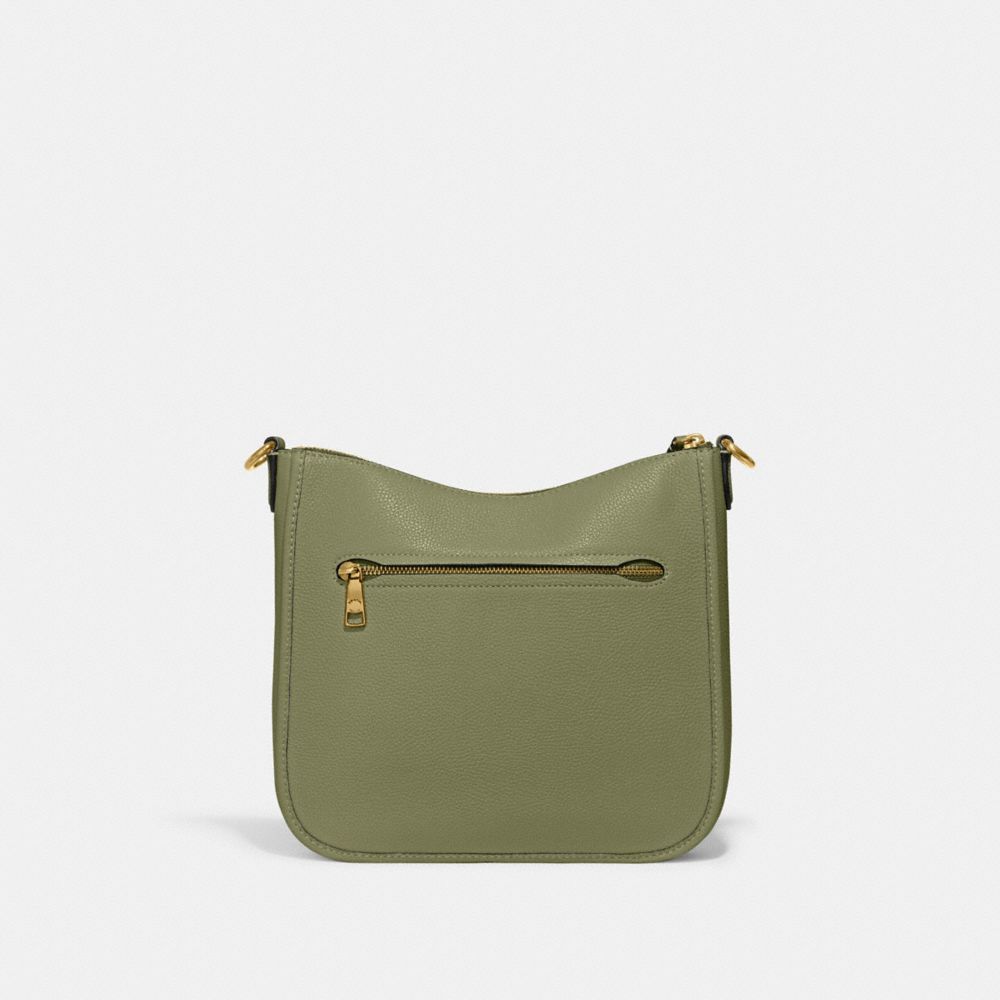 Olive Coach Chaise Brass Women Crossbody Bags | SG_CH82216