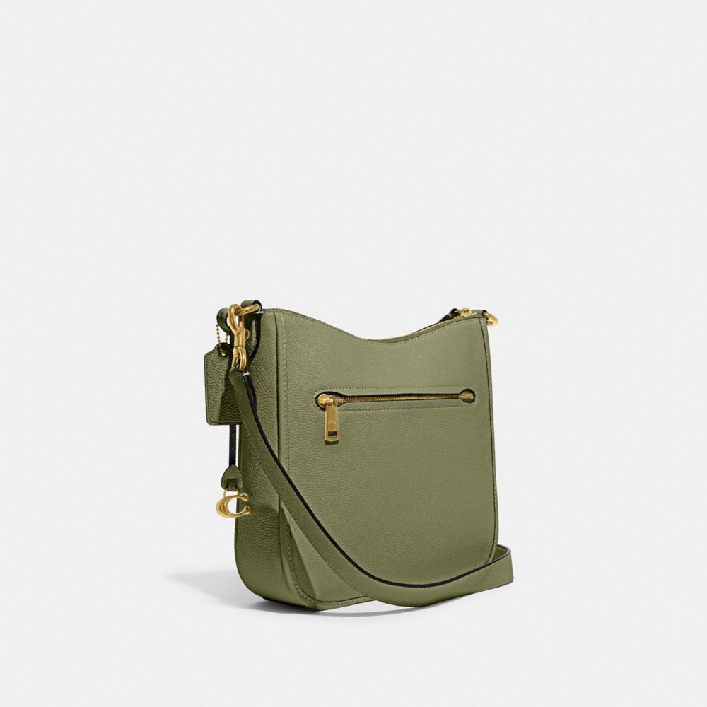 Olive Coach Chaise Brass Women Crossbody Bags | SG_CH82216