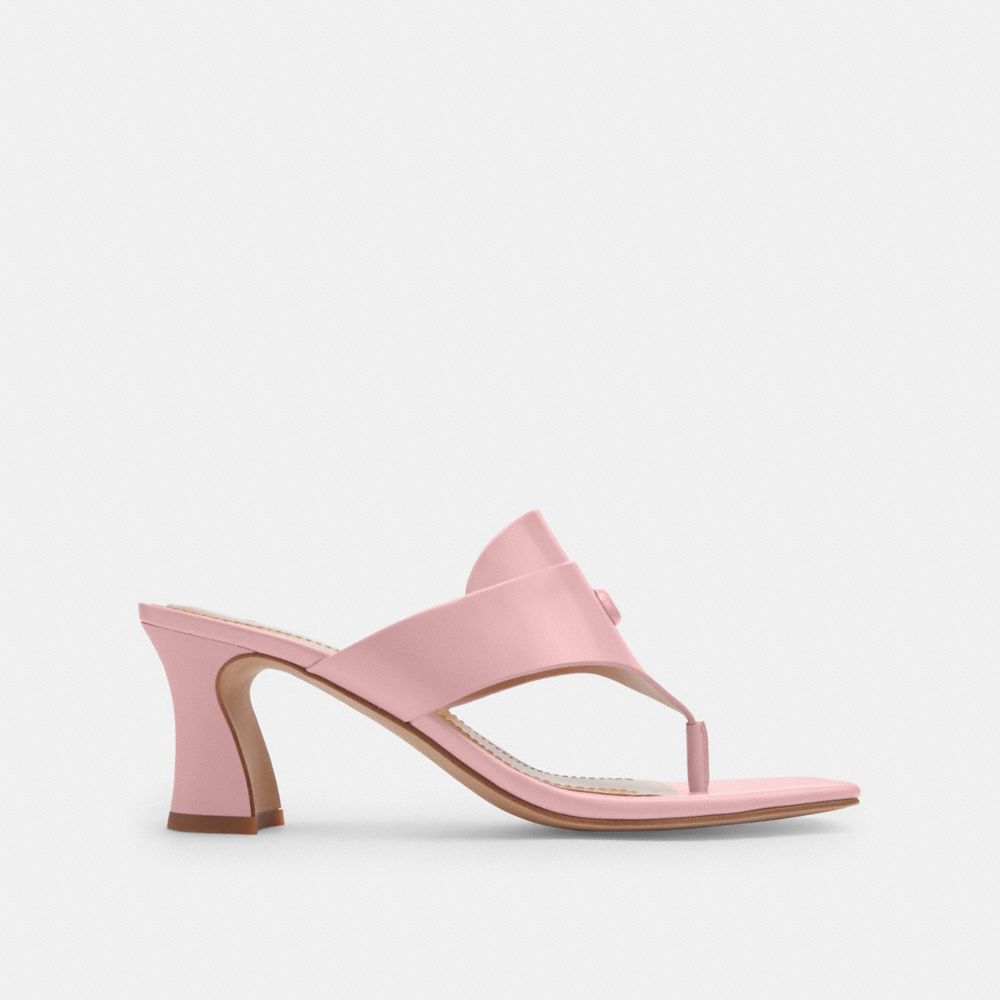 Pink Coach Bree Soft Women Sandals | SG_CH38721