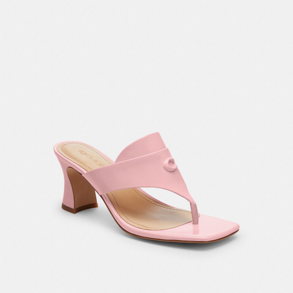 Pink Coach Bree Soft Women Sandals | SG_CH38721