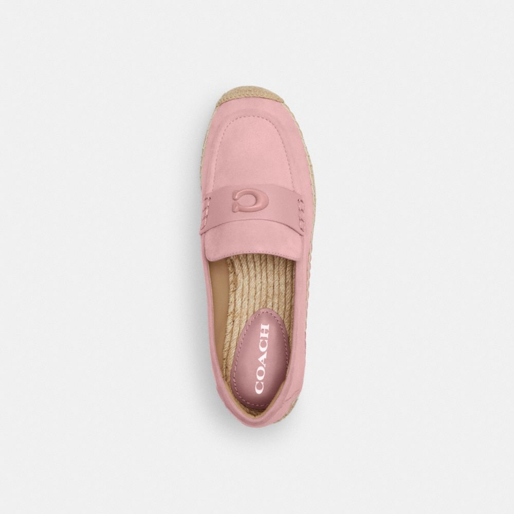 Pink Coach Camilla Soft Women Espadrille | SG_CH89416