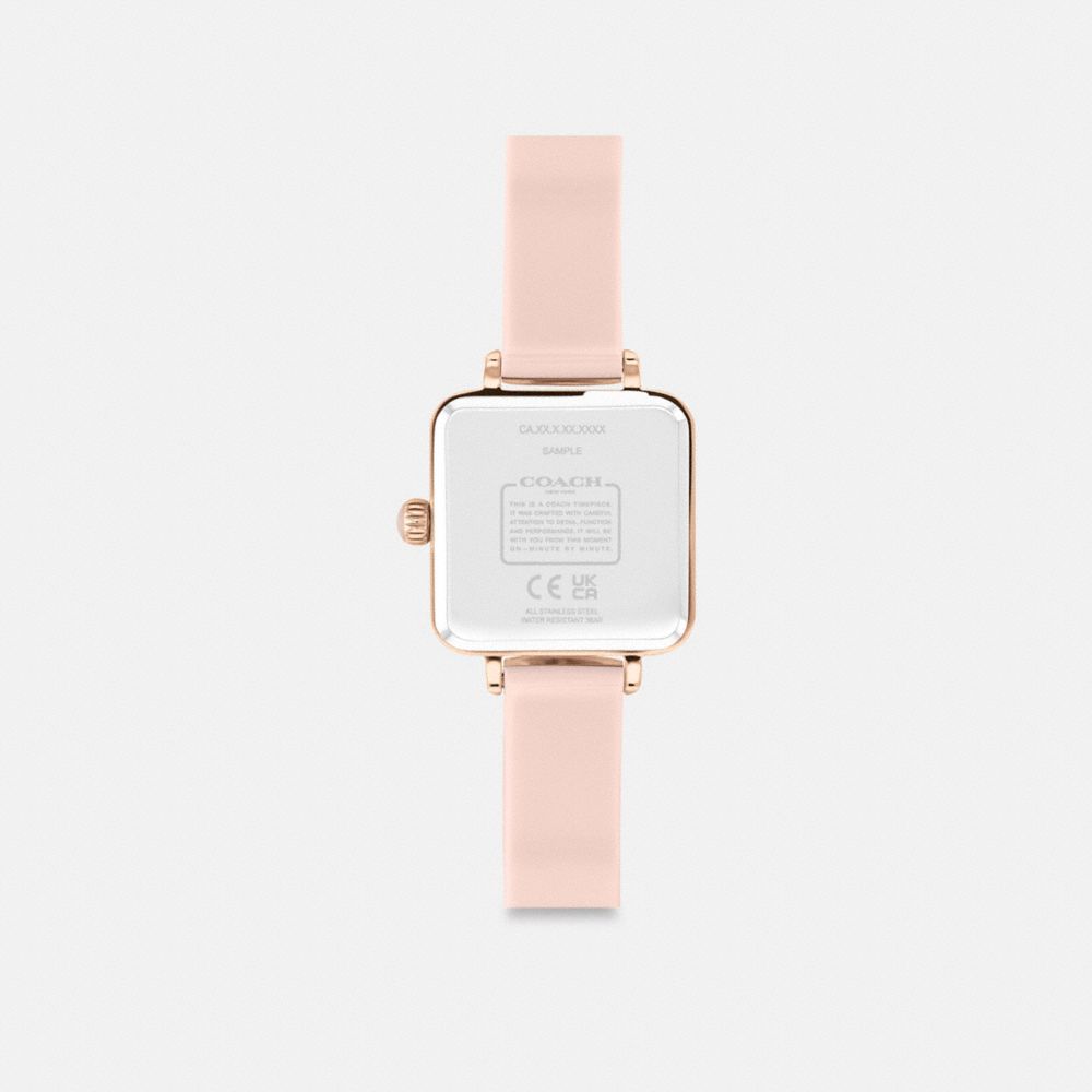 Pink Coach Cass 22 Mm Blush Women Watches | SG_CH78317