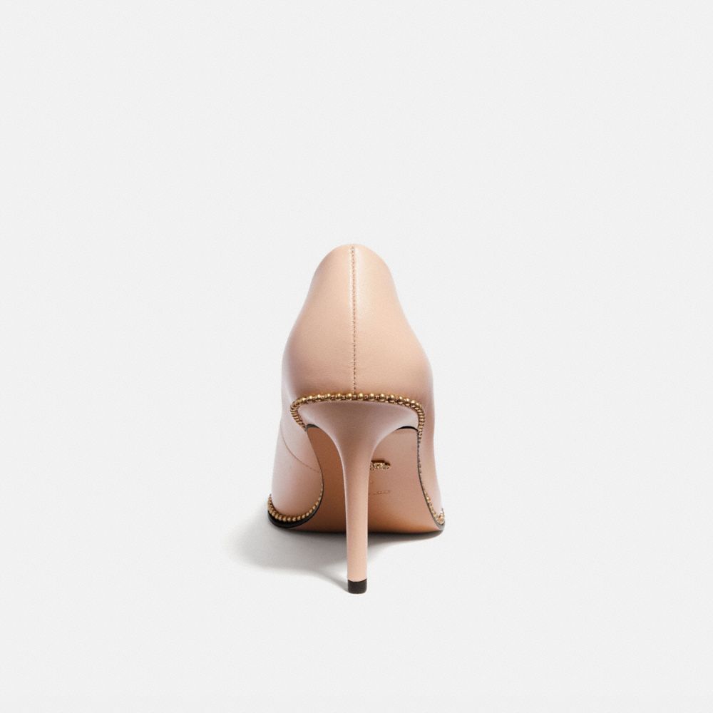 Rose Coach Waverly Leather Women Pumps | SG_CH69293