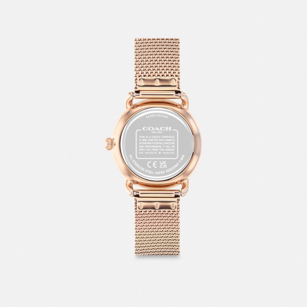 Rose Gold Coach Elliot 28 Mm Women Watches | SG_CH17270