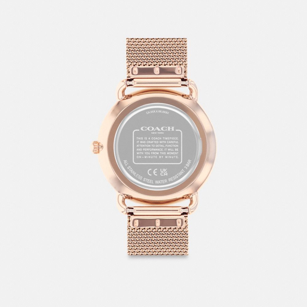 Rose Gold Coach Elliot 36 Mm Women Watches | SG_CH96304