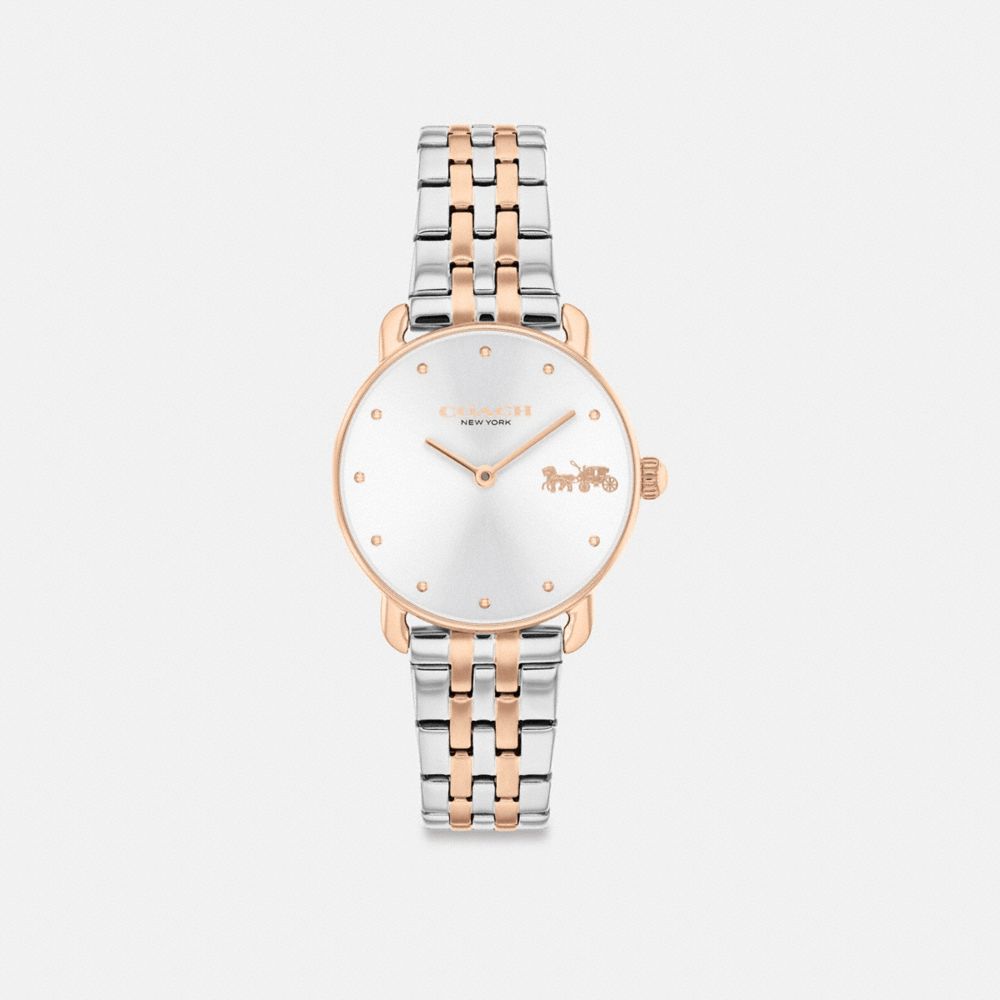 Silver Coach Elliot 28 Mm Women Watches | SG_CH69331