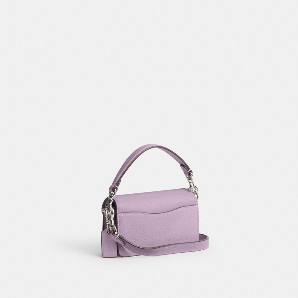 Silver / Purple Coach Tabby 12 Women Crossbody Bags | SG_CH97421