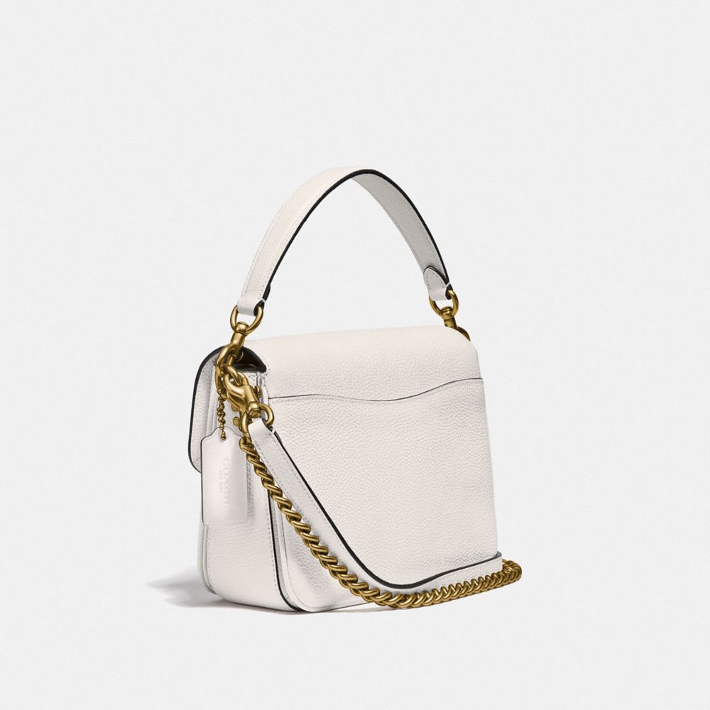 White Coach Cassie 19 Leather Women Crossbody Bags | SG_CH49314