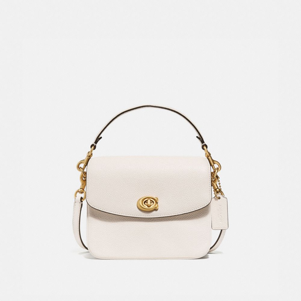 White Coach Cassie 19 Leather Women Crossbody Bags | SG_CH49314