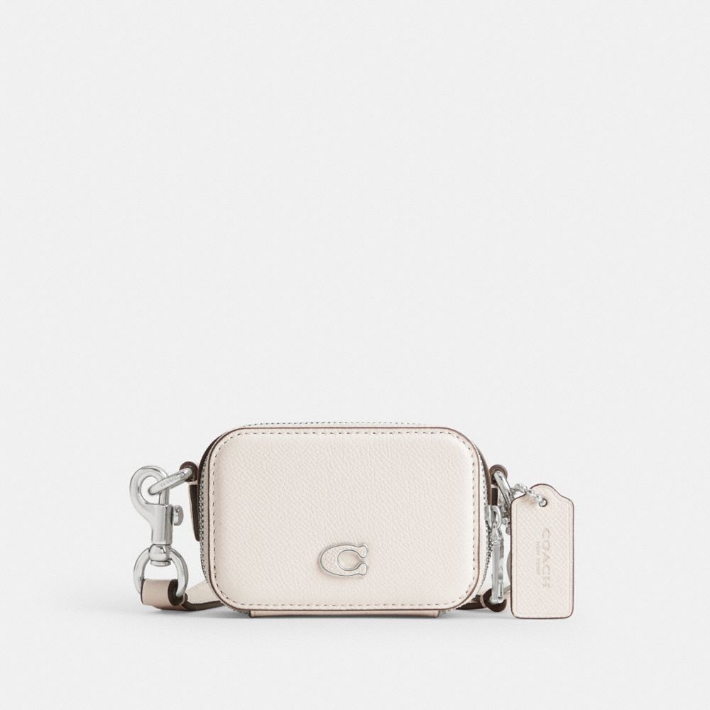 White Coach Crossbody Pouch Chalk Men Crossbody Bags | SG_CH15853