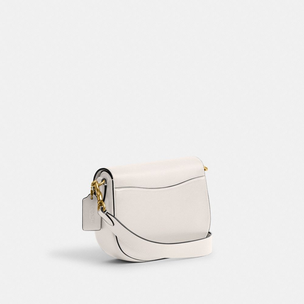 White Coach Harley Brass Women Crossbody Bags | SG_CH88654