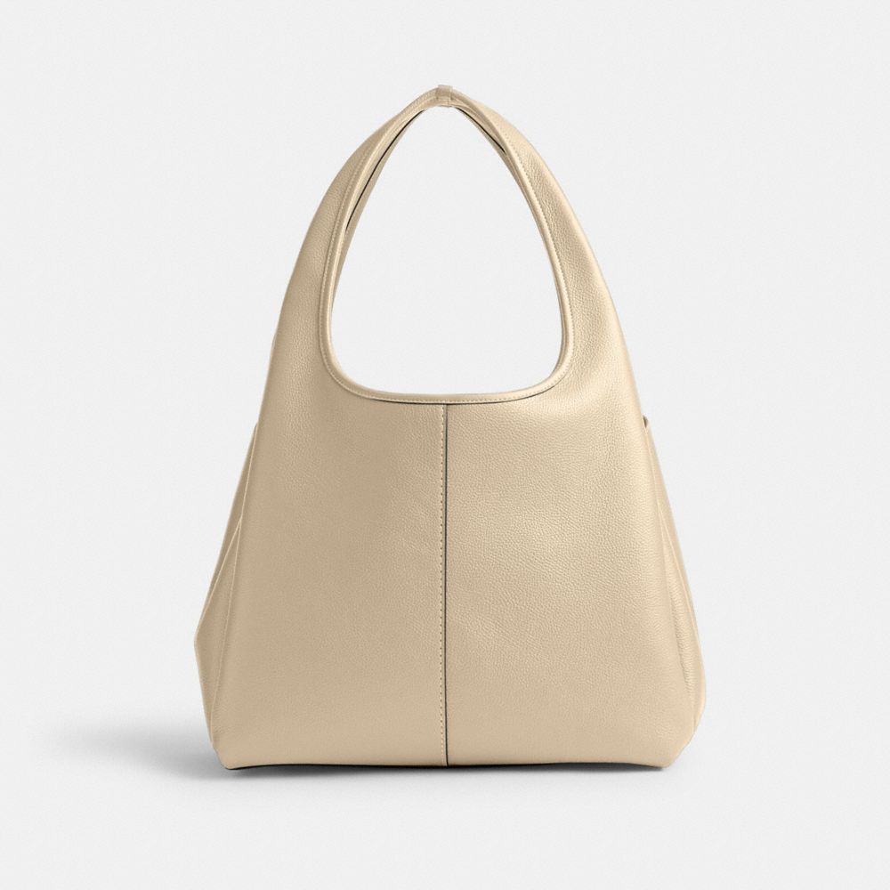 White Coach Lana Polished Pebble Leather Women Shoulder Bags | SG_CH38338