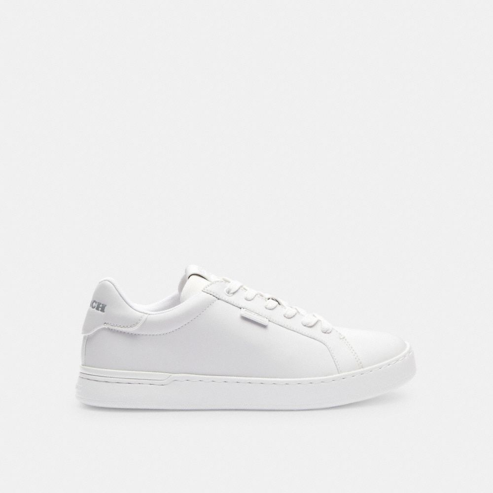 White Coach Lowline Low Top Optic Men Sneakers | SG_CH66151