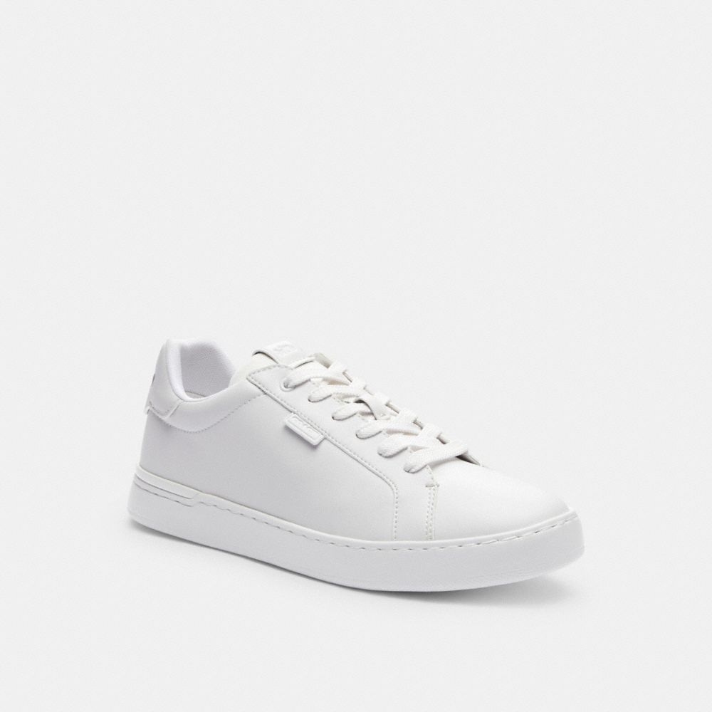 White Coach Lowline Low Top Optic Men Sneakers | SG_CH66151